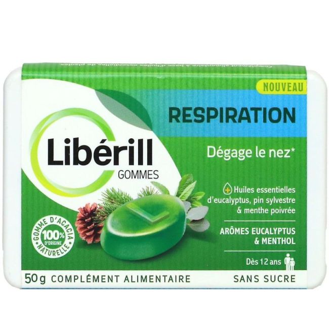 Liberill Gomme Respiration B/50G