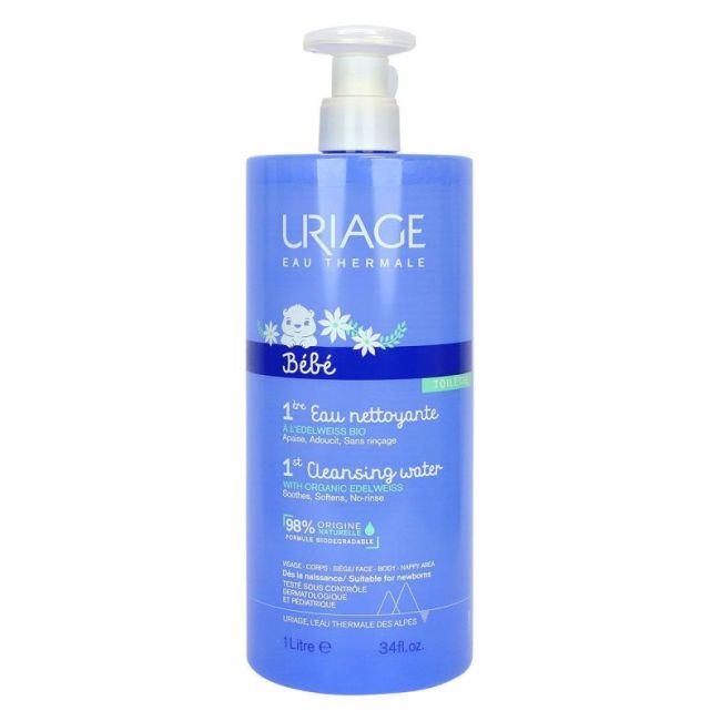 Uriage Bebe 1Ere Eau Eau Nettoyante Fl Pompe/1L