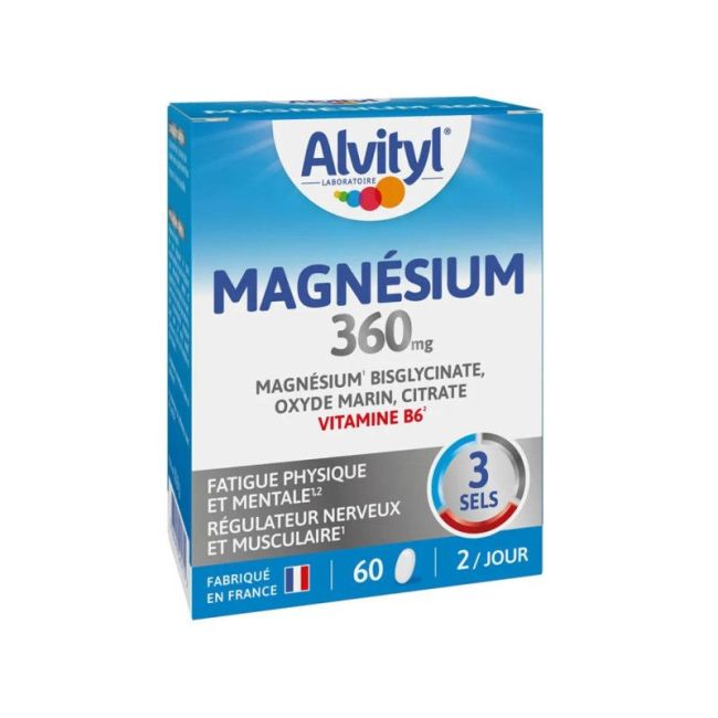 Alvityl Magnesium 360 Mg Cpr B/60