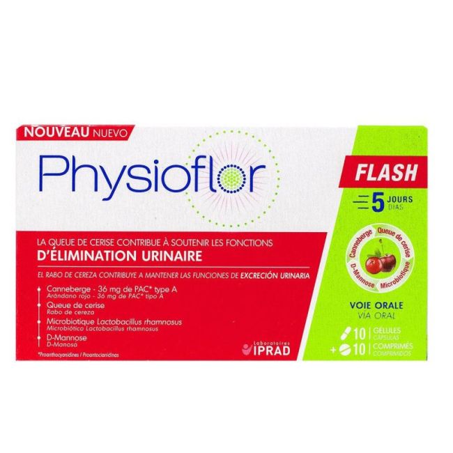 Physioflor Flash Cpr + Gel B/10+10
