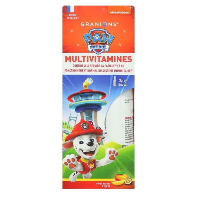 Granions Kid Spray Multivitamine Sol Fl/20Ml Pat Patrouille