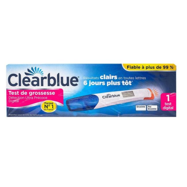Clearblue Test De Grossesse Digital Ultra Precoce B/1