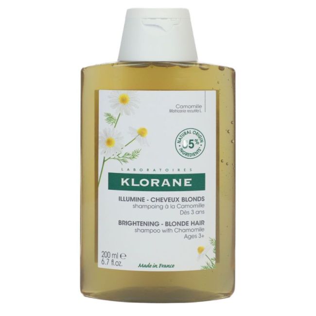 Klorane Capillaire Shampooing Camomille Bio Fl/200Ml