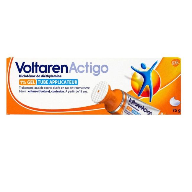 Voltarenactigo 1 % Gel 1T Applic Lamin/75G