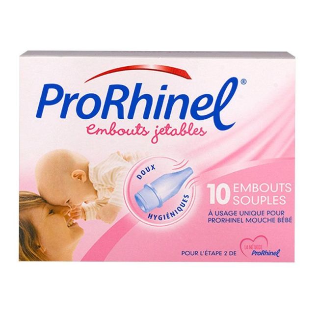 Prorhinel Embout Nasal Jetable Souple B/10