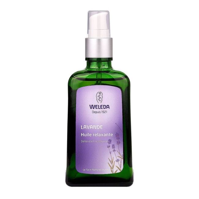 Weleda Soins Corps Huile Relaxante Lavande Fl Pompe/100Ml