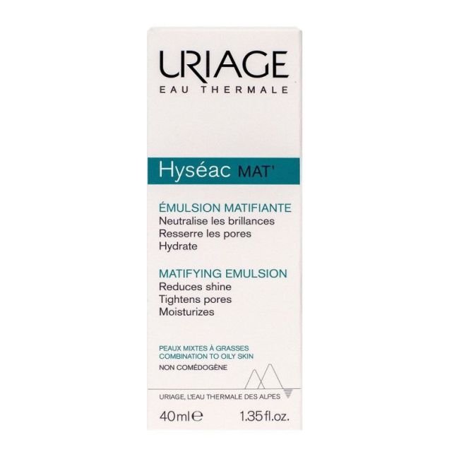 Uriage Hyseac Mat' Gel Creme Matifiant 40Ml