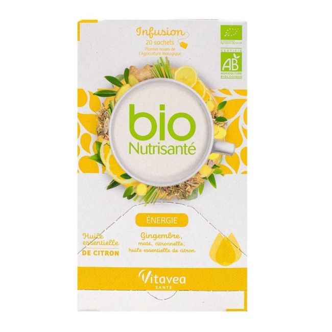 Nutrisante Infusions Bio Tis Energie 20Sach