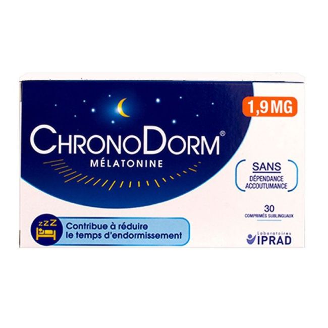 Chronodorm Flash Melatonine 1,9 Mg Cpr Subl B/30