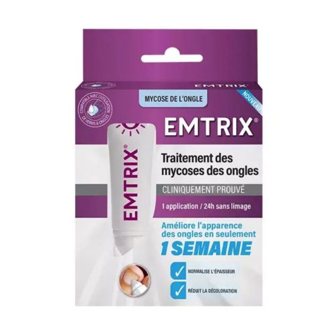 Emtrix Trait Mycose De L'ongle Stylo/10Ml