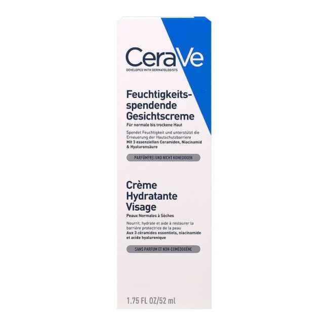 Cerave Cr Hydratante Visage T/52Ml