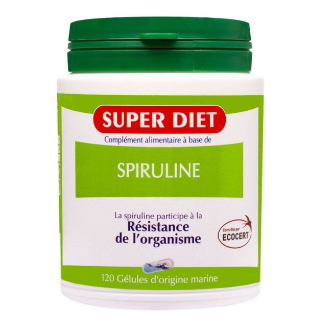 Superdiet Spiruline Bio Gel B/120