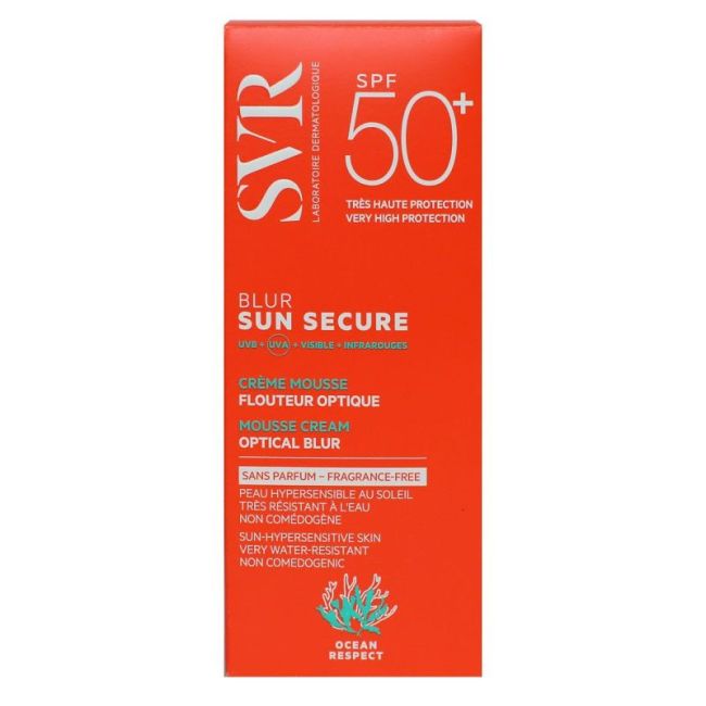 Svr Sun Secure Blur Spf50+ Cr Sans Parfum T/50Ml