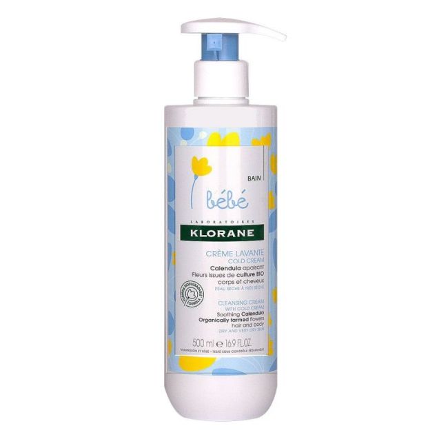 Klorane Bebe Cr Lavante Au Cold Cream Fl Pompe/500Ml