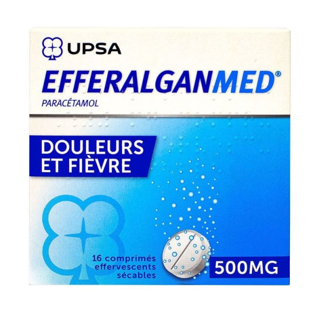 Efferalganmed 500 Mg Cpr Eff Sec Film/4X4 (16)