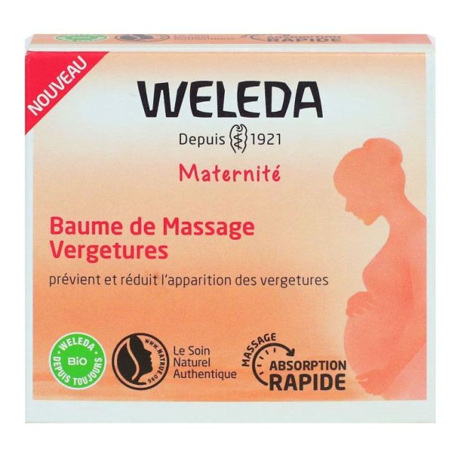 Weleda Maternite Bme De Massage Vergetures T/150Ml