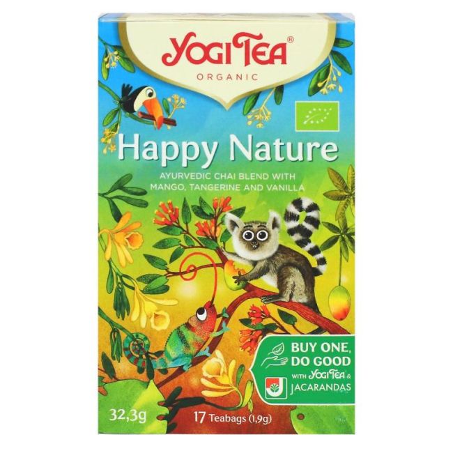 Yogi Tea Tis Ayurvedique Happy Nature Bio 17Sach/1,9G