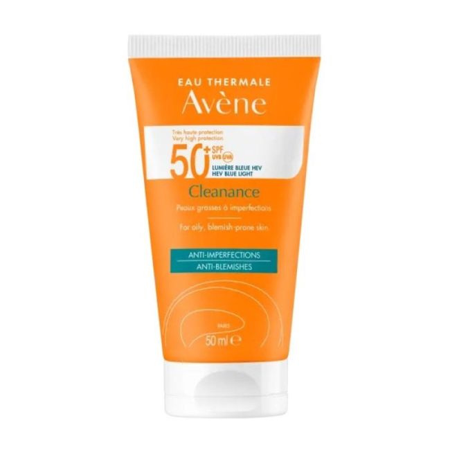 Avene Cleanance Solaire Spf 50+ Emuls Tres Haute Protection T/50Ml
