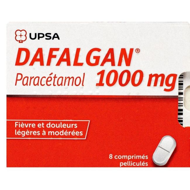 Dafalgan 1000 Mg Cpr Pell Plq/8