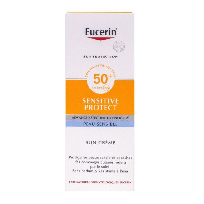 Eucerin Sun Sensitive Protect Spf50+ Cr Visage T/50Ml