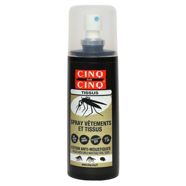 Cinq Sur Cinq Spray Vetements Tissus Fl/100Ml