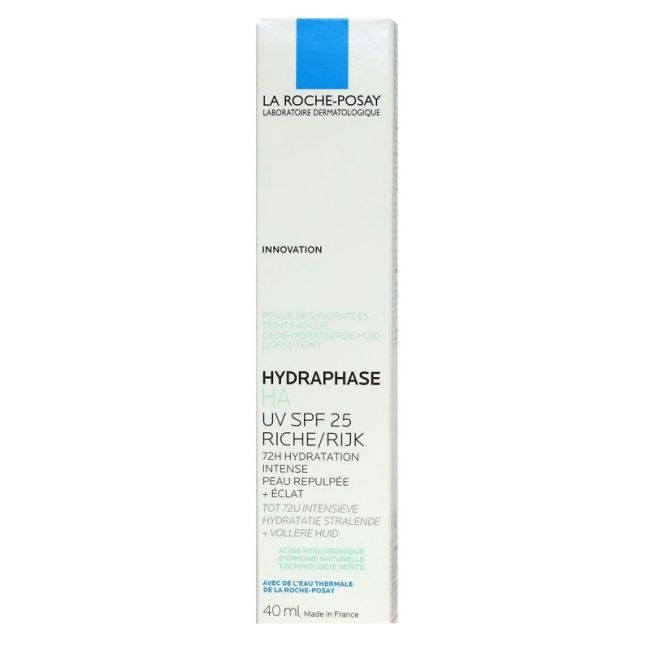 Hydraphase Ha Uv Riche La Roche Posay Spf25 Cr Fl Pompe/50Ml