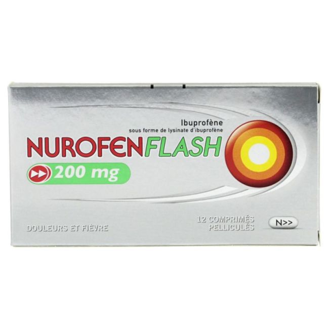 Nurofenflash 200 Mg Cpr Pell Plq/12