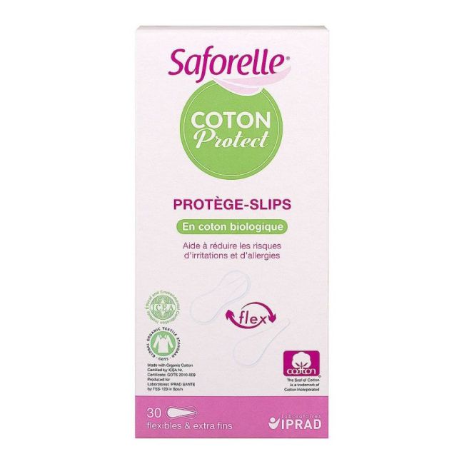 Saforelle Coton Protect Protege-Slip Flex B/30