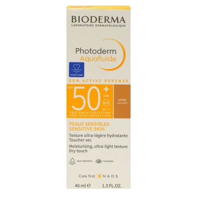 Bioderma Photoderm Spf50+ Aquafluide Teinte Doree T /40Ml