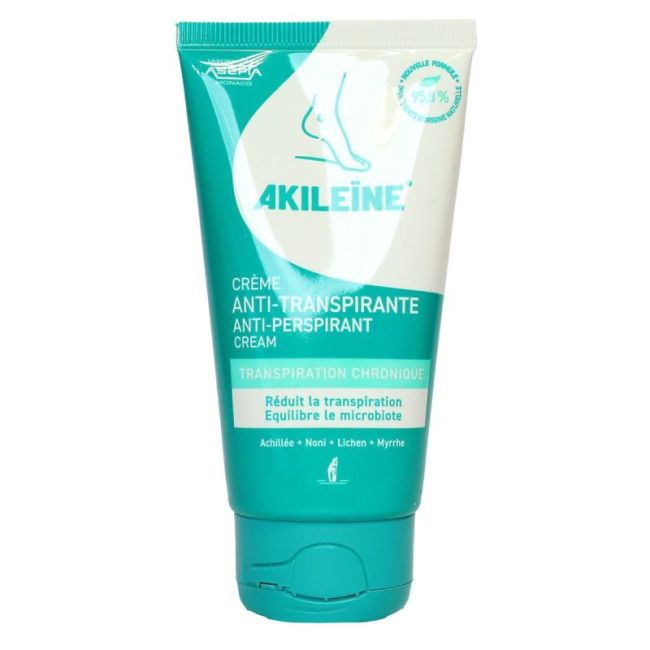 Akileine Soins Verts Cr Antitranspirante T/75Ml