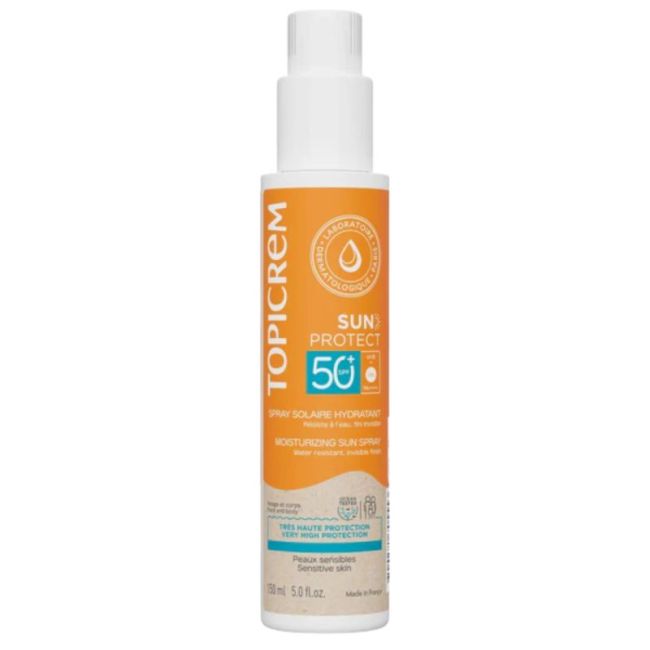 Topicrem Sun Protect Spf50+ Spray Solaire Fl/150Ml