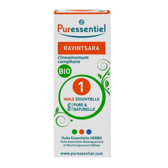Puressentiel Hebbd Huile Essentielle Bio Ravintsara Fl/10Ml