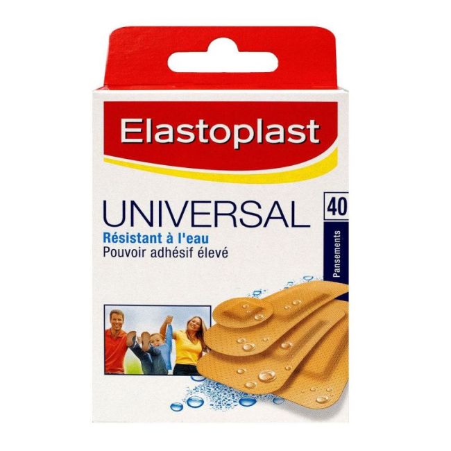 Elastoplast Universel Plastique Pans Adhesif B/40