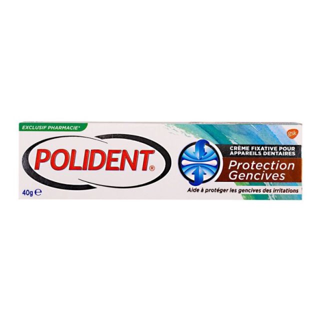 Polident Cr Adhesive Protection Gencives T/40G