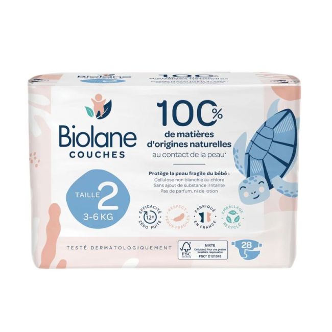 Biolane Expert Bio Couche Ecologique Taille 2 /28