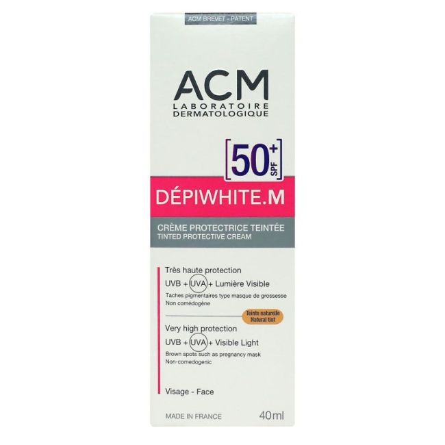 Depiwhite.m Spf50+ Cr Protectrice Teintee T/40Ml