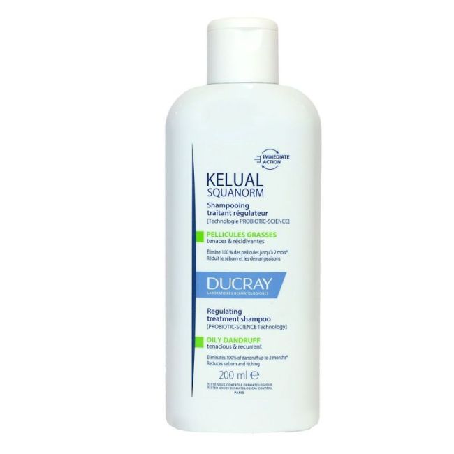 Kelual Squanorm Shampooing Pellicules Grasses Fl/200Ml