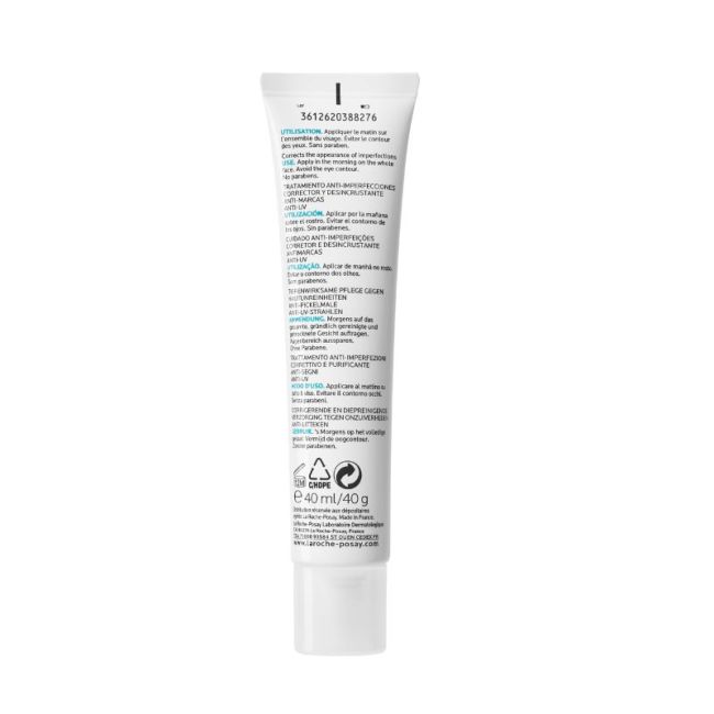 Effaclar Duo + La Roche Posay Spf30 Cr Soin Anti-Imperfections Marques Recidive Uv T/40Ml