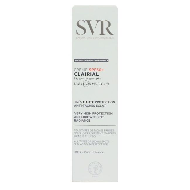 Svr Clairial Spf50+ Cr Anti-Taches Eclat T/40Ml