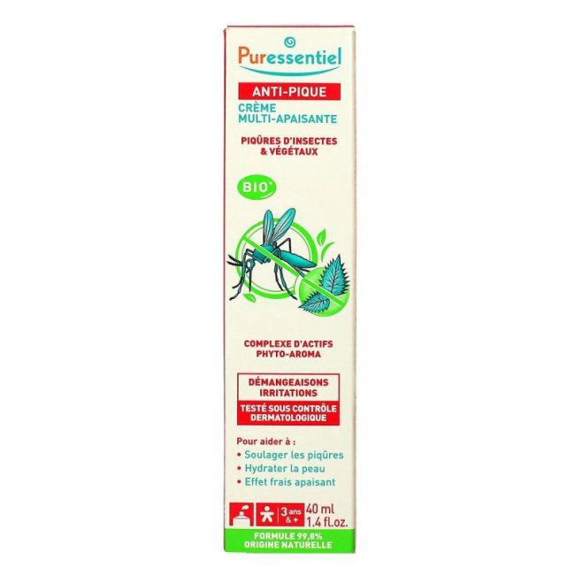 Puressentiel Anti-Pique Cr Multi-Apaisante T/40Ml
