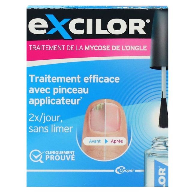 Excilor Solution Sol Mycose De L'ongle Fl/3,3Ml