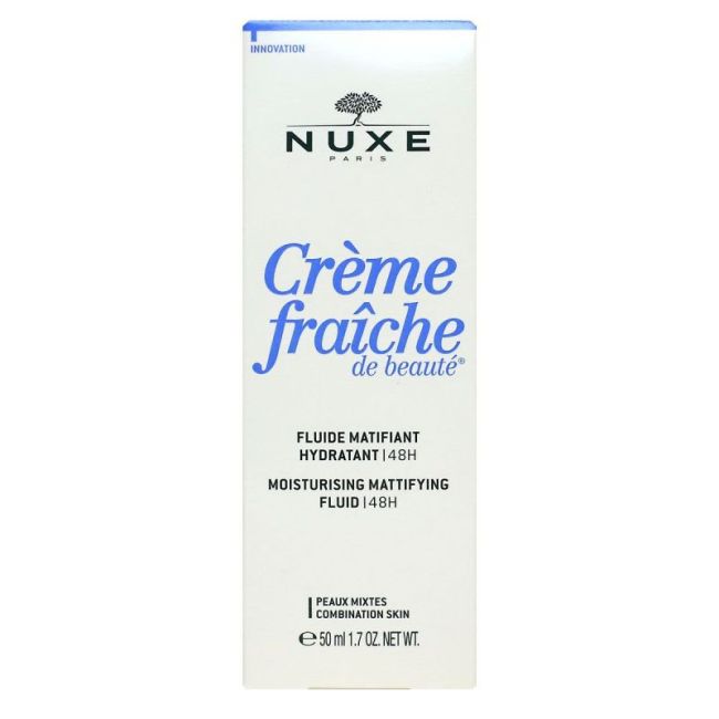 Nuxe Creme Fraiche Fluide Matifiant Peau Normale Et Mixte T/50Ml