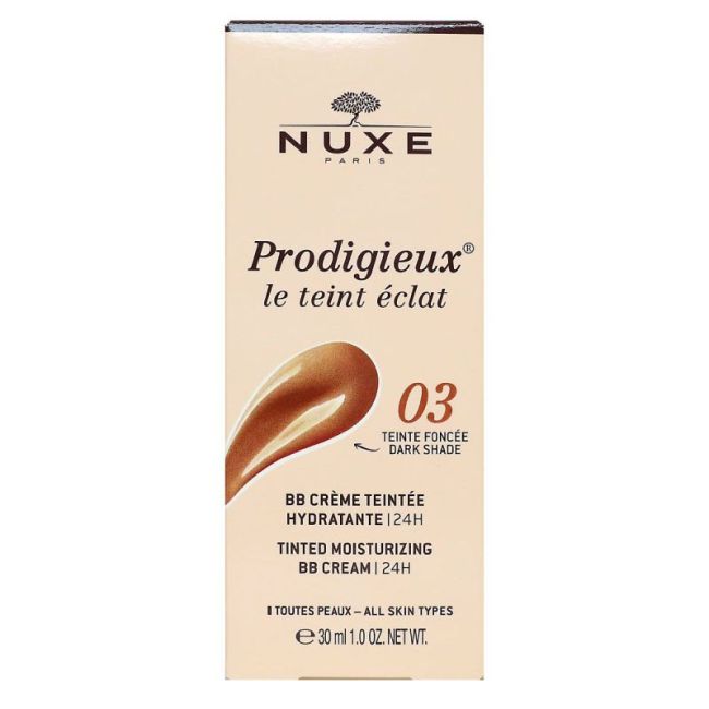 Nuxe Prodigieuse Le Teint Eclat Cr Bb Hydratante 24H Foncee T/30Ml