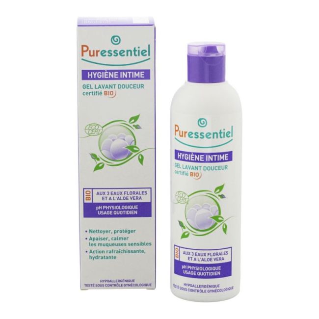 Puressentiel Intimite Gel Hygiene Intime Lavant Douceur Bio Fl/250Ml