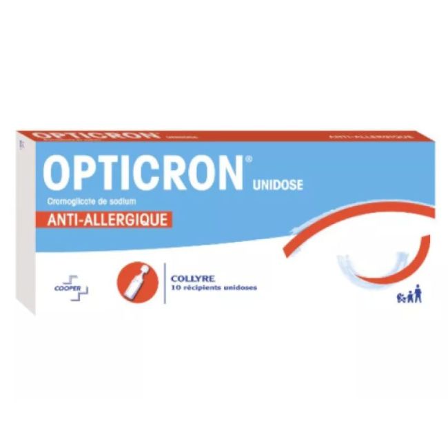 Opticron Unidose Collyre Recip Unidose 10Unidoses/0,35Ml