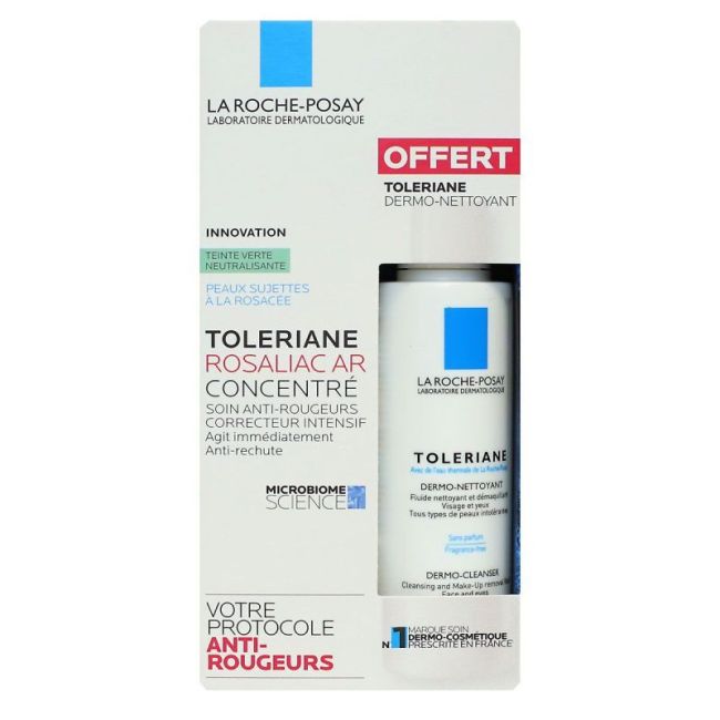 Toleriane Rosaliac Ar Concentre La Roche Posay Cr T/40Ml+Dermo-Nettoyant