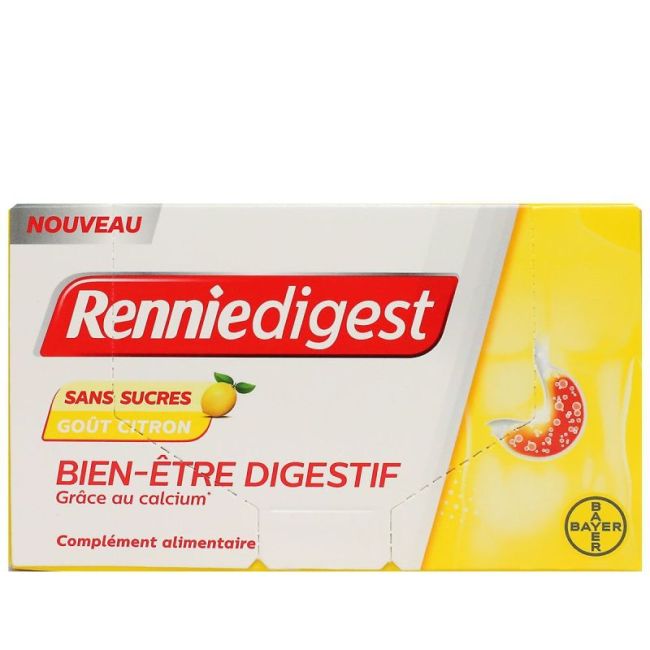 Renniedigest Bien Etre Digestif Sans Sucre Pdr Sol Buv Citron 20Sticks