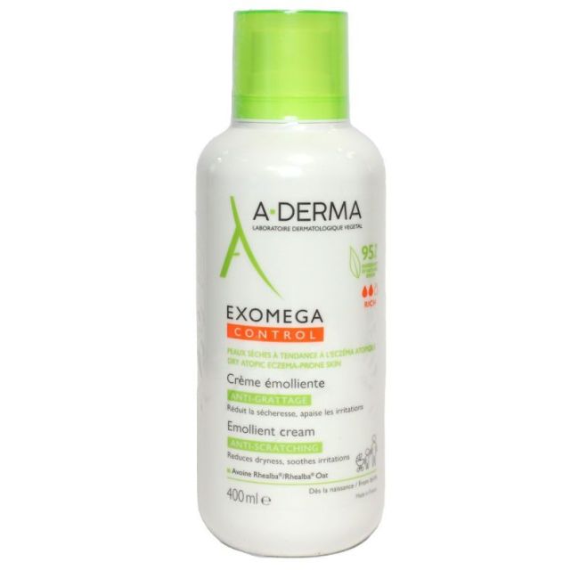 Aderma Exomega Control Cr Emolliente Anti-Grattage Fl Pompe/400Ml