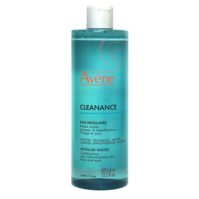 Avene Cleanance Eau Micellaire Yeux Et Visage Fl/400Ml
