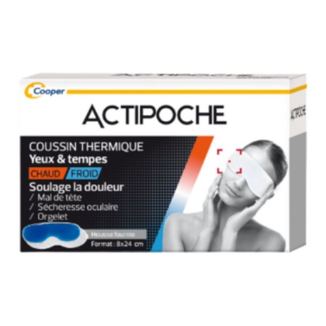 Actipoche Masque Thermique Yeux Et Tempes B/1